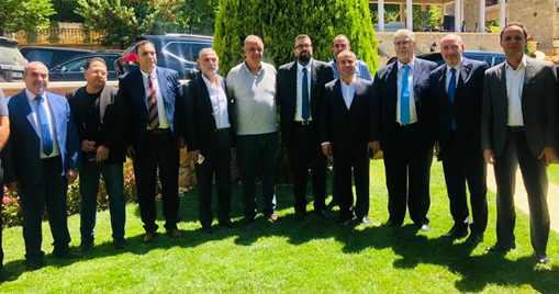 أحمد الحريري زار بوشكيان ولحود وبلدية زحلة وجمعية تجارها