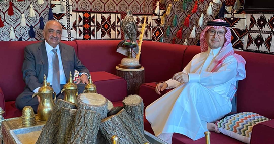 الحجار شكر لبخاري إدراج مشروع إعادة تأهيل معهد "شحيم الفني" ضمن مشاريع هبة ال 10 ملايين دولار