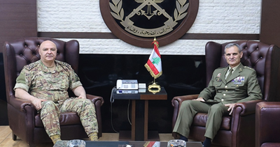 قائد الجيش تابع الاوضاع في الجنوب مع لازارو والتقى مديرعام المنظمات الدولية والشؤون النووية في وزارة خارجية كوريا الجنوبية