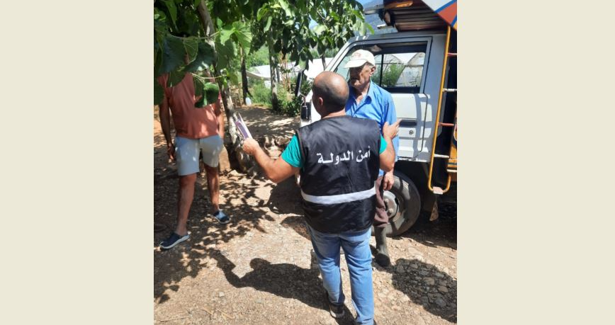 أمن الدولة في الشمال تُخلي كفرحزير من نازحين سورييّن لا يحملون وثائق قانونية