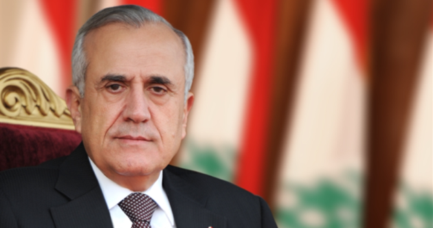 سليمان: وقف اطلاق النار قرار شجاع عندما يصب في مصلحة الوطن وسيادته