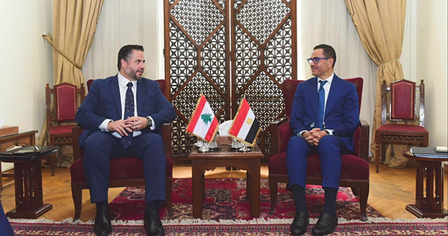 سلام بحث مع نظره المصري في تعزيز التعاون الاقتصادي والتجاري بين البلدين