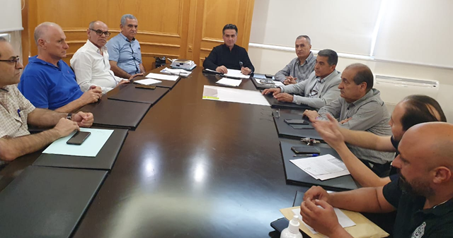 حميه ترأس ثلاثة اجتماعات استكمالاً للإستعدادات والتحضيرات للخطة التي وضعت سابقاً لموسم الأمطار