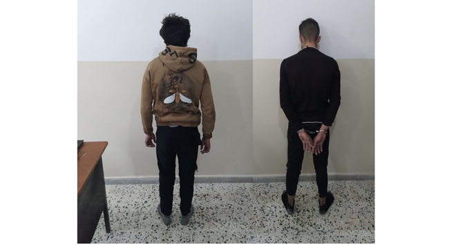 شعبة المعلومات توقف شخصَين بجرم سرقة هواتف خلوية من داخل محالّ تجارية في مناطق جنوبية عدة