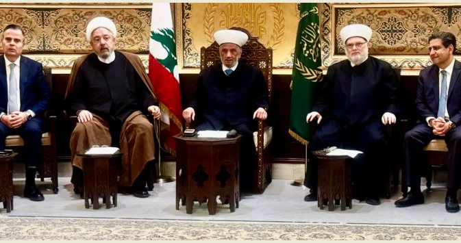 المفتي دريان بحث مع زواره في الاوضاع لبنانيا وعربيا وترأس اجتماع مجلس القضاء الشرعي الأعلى