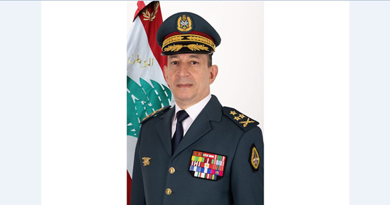 قائد الجيش عرض مع منتدب مجلس الشيوخ الأميركي دعم الجيش