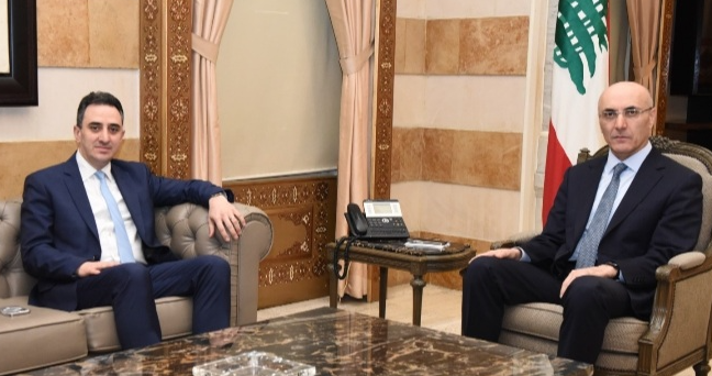 الحجار استقبل الحاج وبحث مع الحسن أمورا تهم النقابة والمحامين