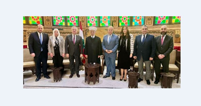 المفتي دريان تناول مع النقيب المصري شؤونا قانونية وروحية وعرض مع مفتي زحلة لاوضاع البقاع واطلع من وفد صندوق الزكاة على نشاطاته